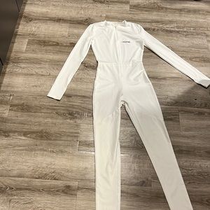 White jumpsuit